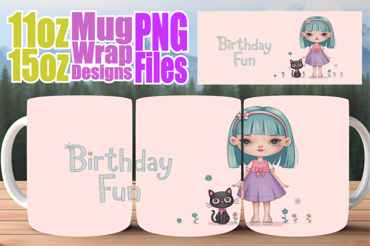 Birthday Girl Clipart Image 16