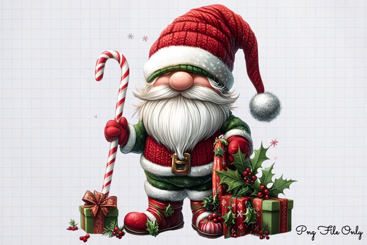 Christmas Gnome Clipart Image 10