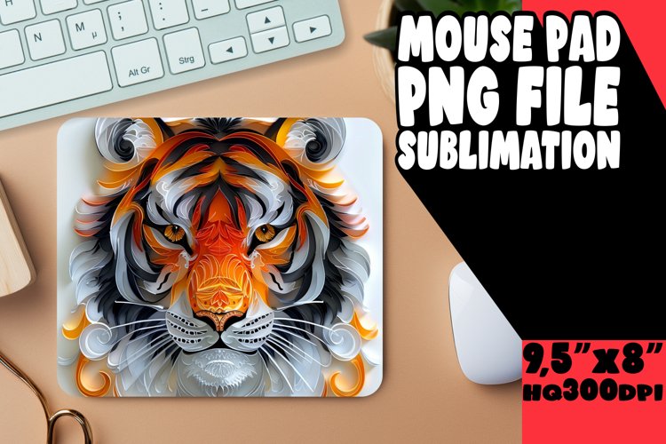 Cat Kingdom 3D Sublimation Mouse Pad - Cat Lover