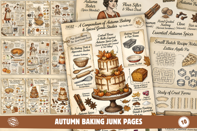 Autumn Baking Junk Journal