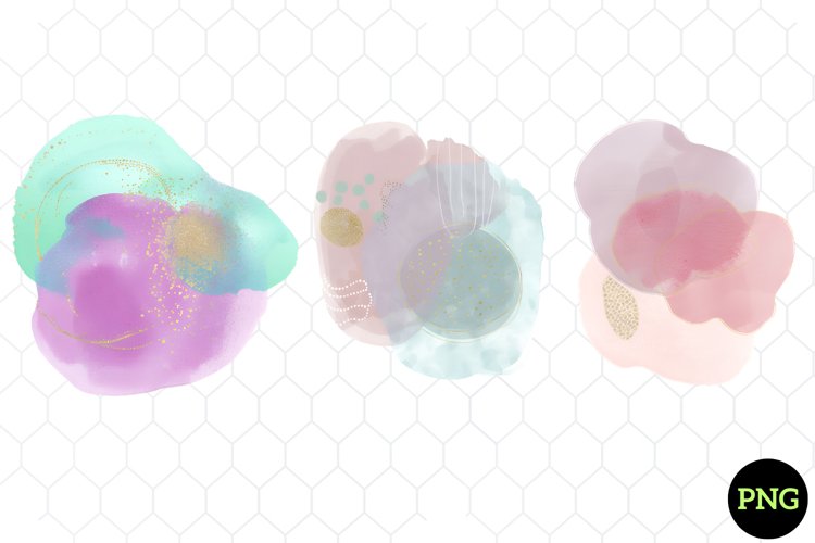 Watercolor Splash Clipart example image 1