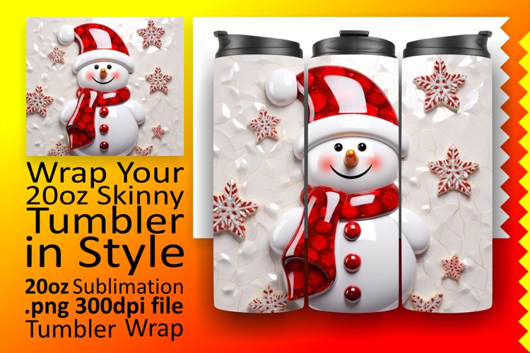 Christmas Tumbler Wrap Image 21