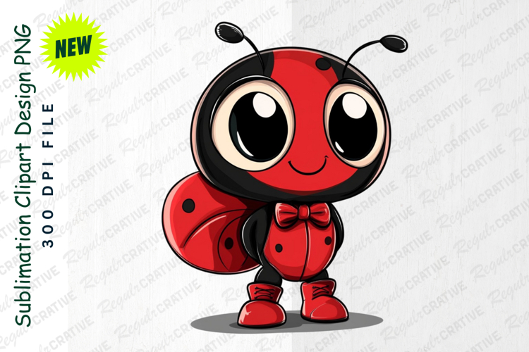 Ladybug Clipart Image 6