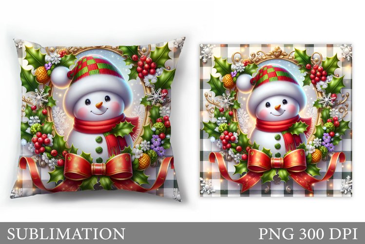 Cute Snowman Clipart Image 10