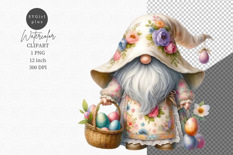 Easter Gnome Clipart Image 4