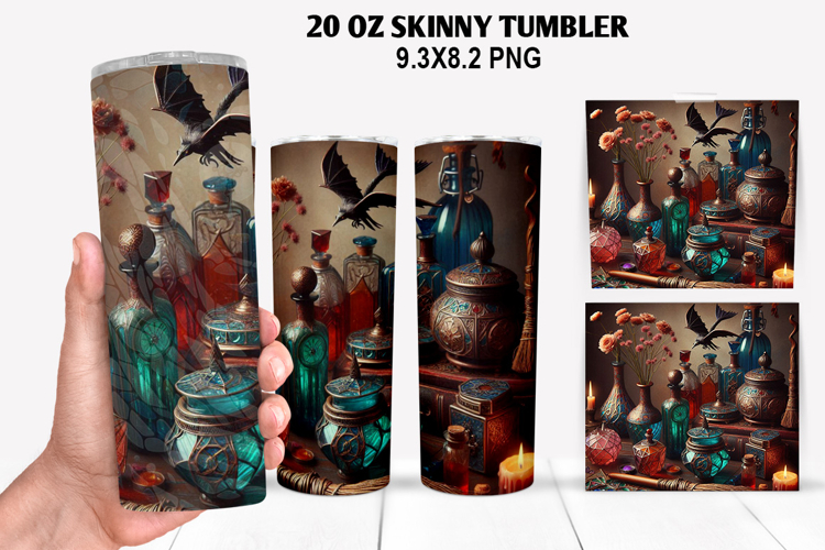 Halloween Tumbler Wrap Image 12