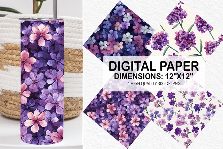 Floral Seamless Pattern Image 24