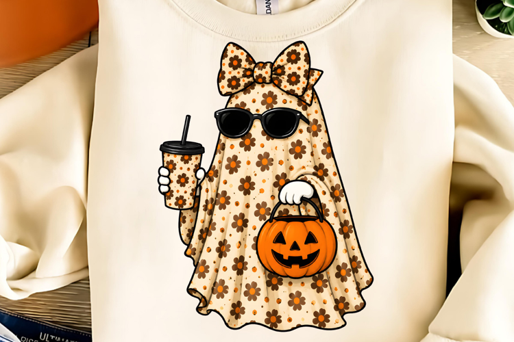 Spooky Ghost Friends Halloween PNG, Halloween PNG, Boo PNG