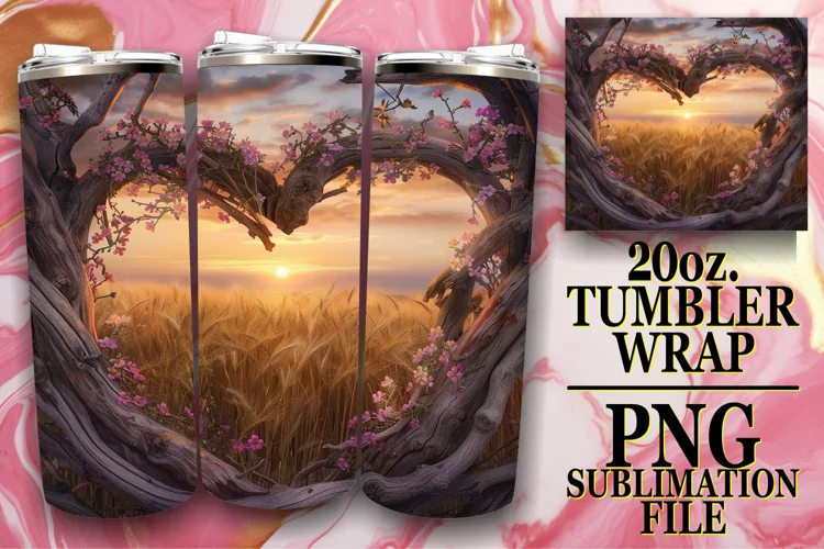 Heartwood Haven: 20oz Landscape Tumbler