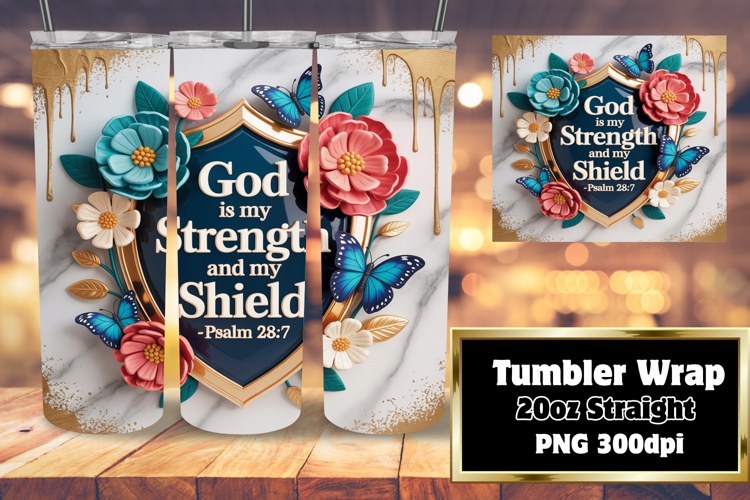 Christmas Tumbler Wrap Image 5