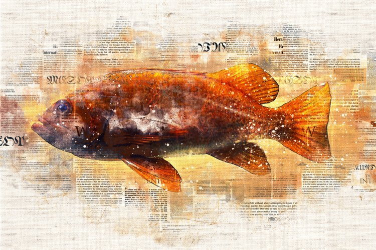 Printable CUTE FISHES 7 different formats Pack 47