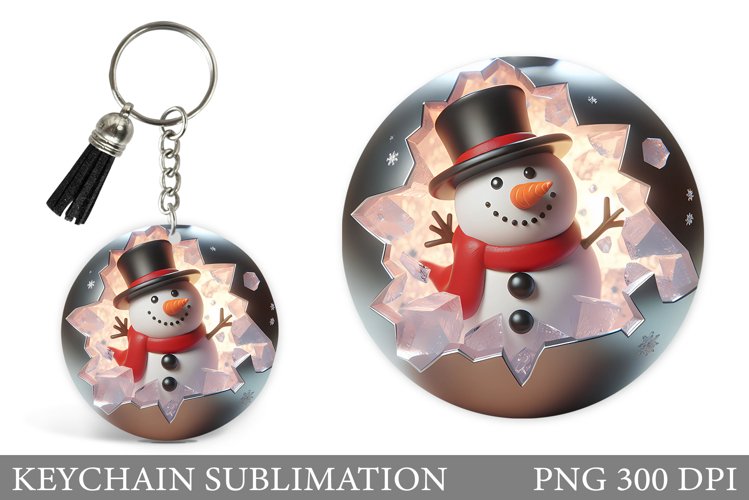 Cute Snowman Clipart Image 2