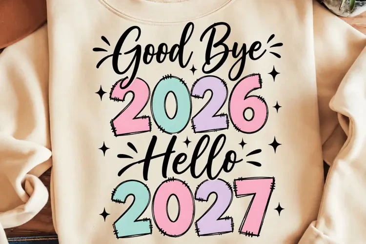 Good Bye 2026 Hello 2027 PNG, Happy New Year 2027 PNG