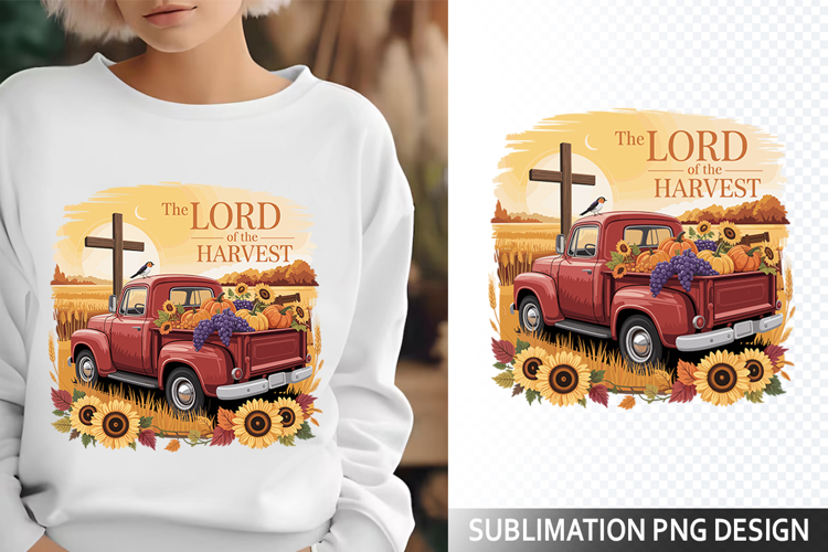 The Lord Christian Harvest - Halloween Sublimation PNG