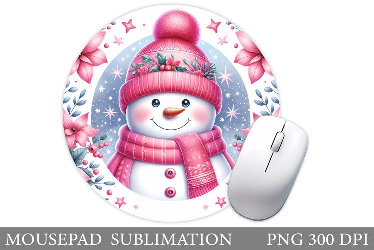 Cute Snowman Clipart Image 7