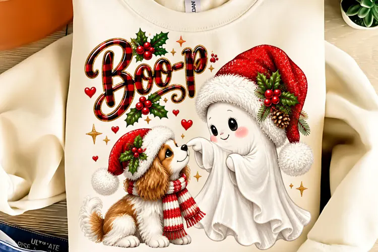 Funny Christmas PNG, Christmas PNG, Christmas Boo PNG