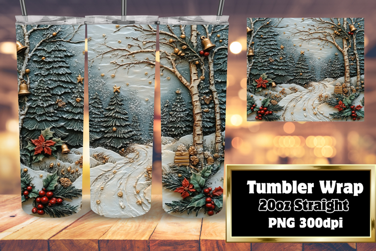 Christmas Tumbler Wrap Image 10