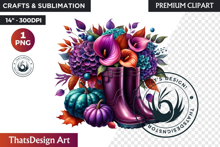 Rain Boots Clipart Image 6