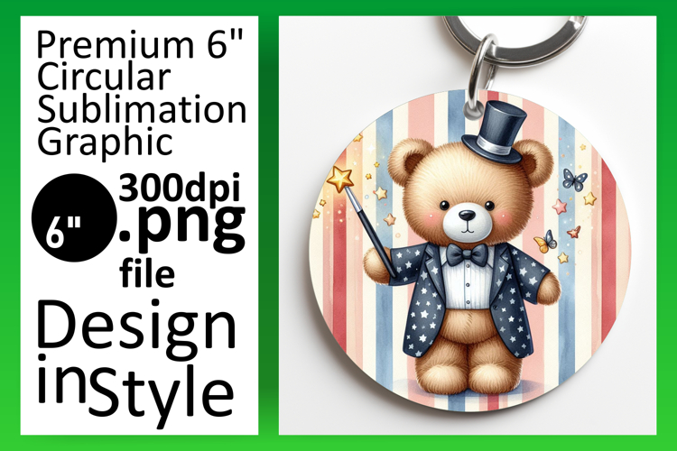 Dynamic Round Design Car Coaster PNG , Teddy Bear
