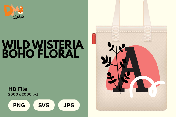 Floral Letter Svg Image 14