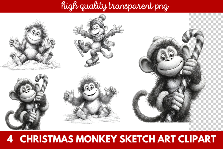 Monkey Illustration Image 15