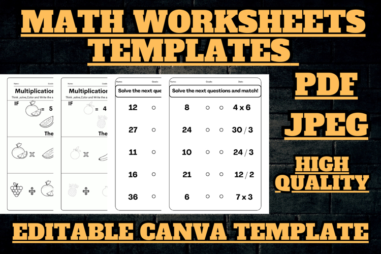 Worksheet Clipart Image 4