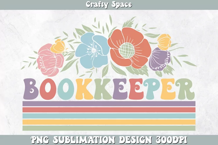 Bookkeeper PNG | Bookkeeper Sublimation