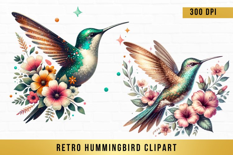 Hummingbird Clipart Image 3