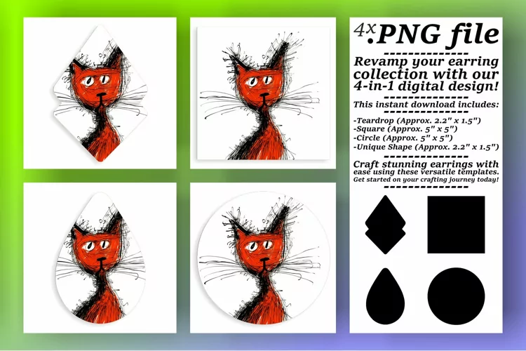 Purr-fectly Round: Cat-Themed Sublimations