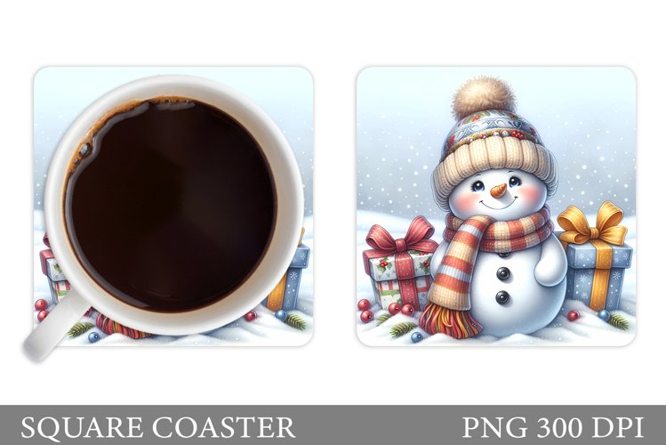 Cute Snowman Clipart Image 5