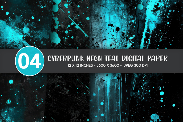 Paint Splatter Texture Image 12