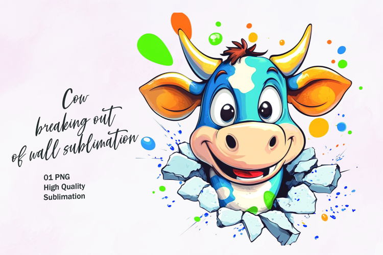 Cartoon Cow Image 24