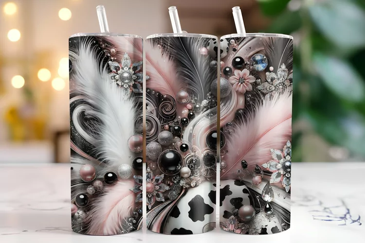 Abstract Tumbler Wrap | Sublimation