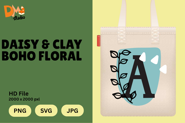 Floral Letter Svg Image 15