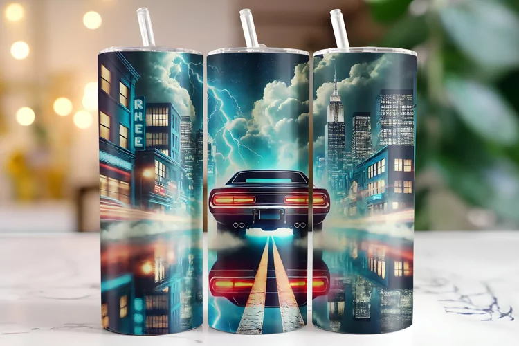 Car Tumbler Wrap | Sublimation | Tumblers