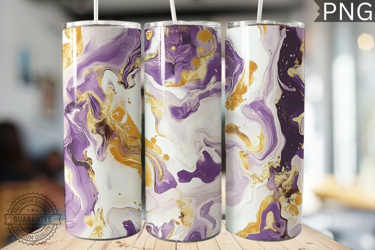 Abstract Pattern Tumbler Warp - High Quality 300 Dpi