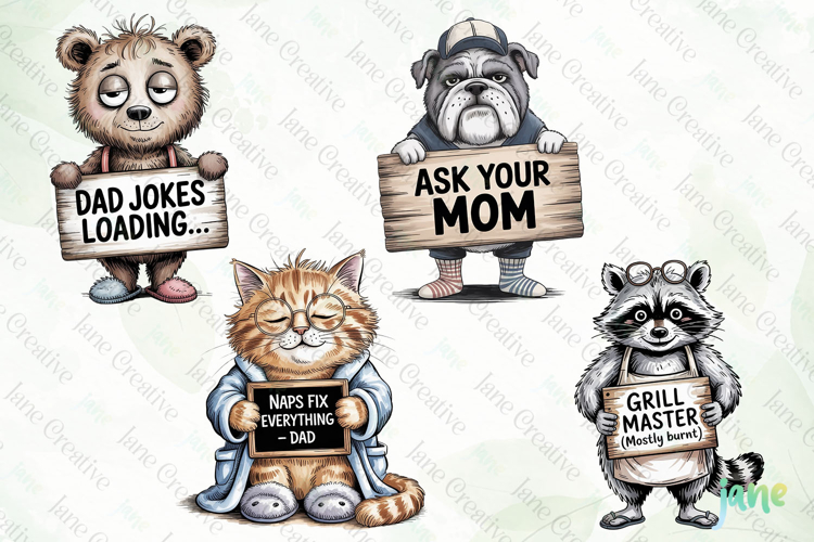 Funny Fathers Day Quotes Clipart