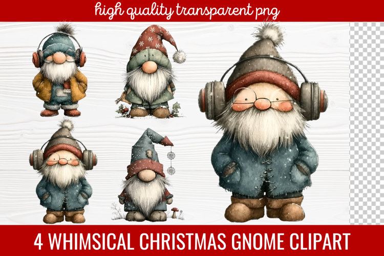 Cute Gnome Clipart Image 17
