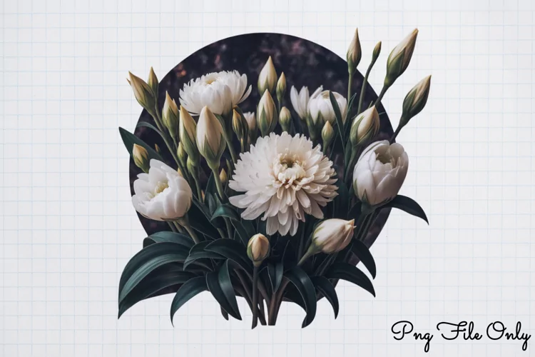 Mooflowers Clipart PNG