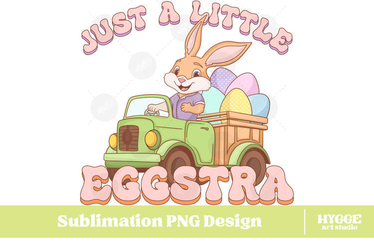 Easter Bunny Sublimation PNG Chick Farm Hip Hop Spring Joy