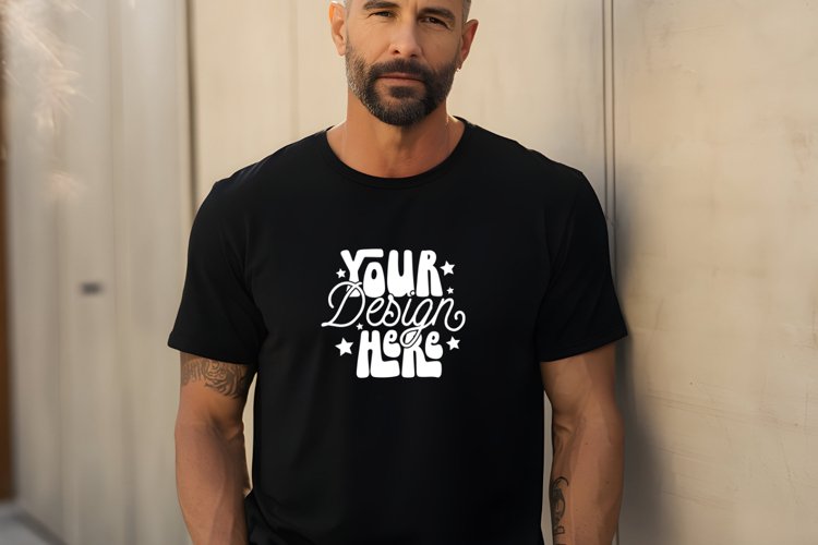White Tshirt Mockup Image 19