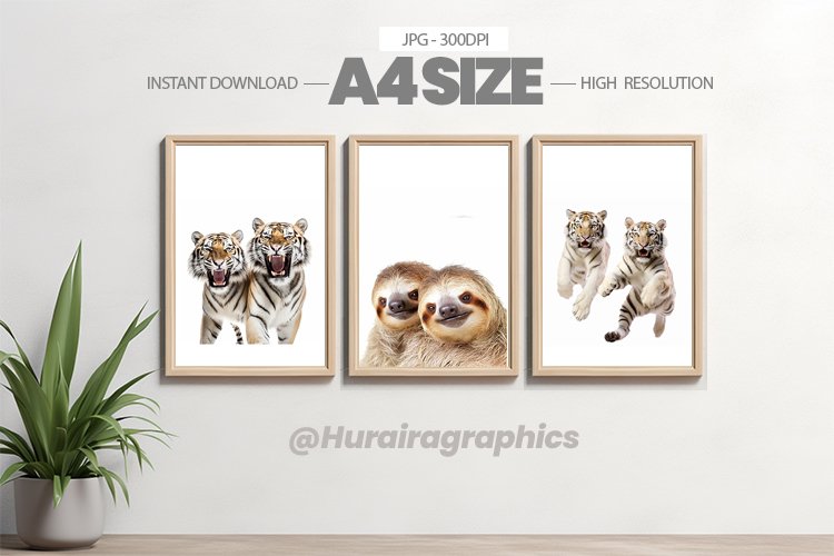 Animal Wall Art - 03 Variations example image 1
