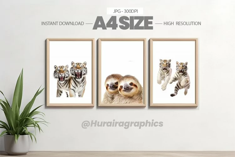 Animal Wall Art - 03 Variations