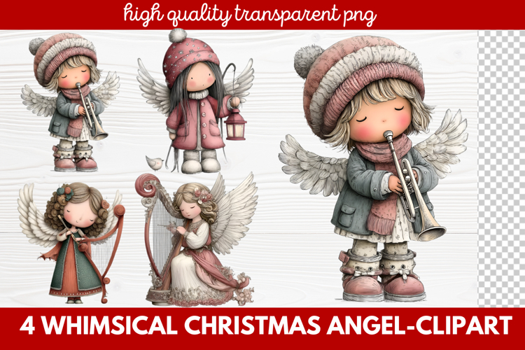 Christmas Angel Clipart Image 21