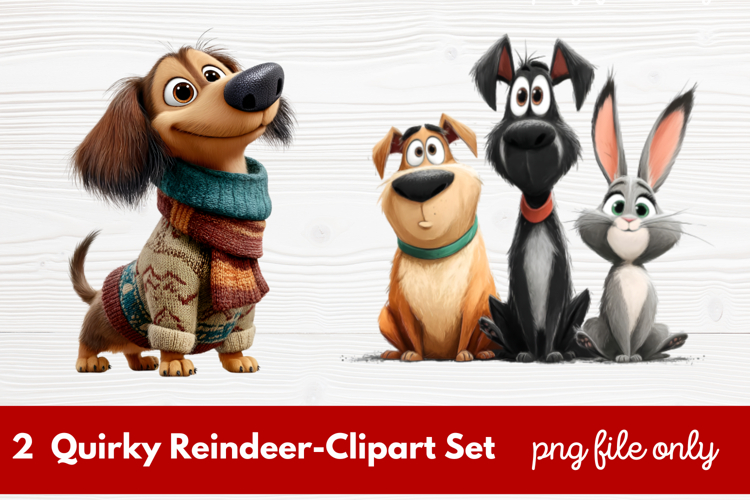 Reindeer Illustration Image 3