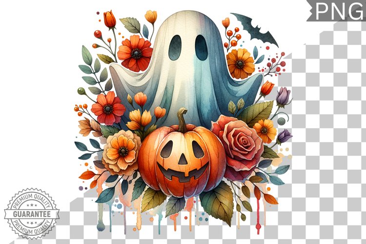 Halloween Ghost Clipart Image 9