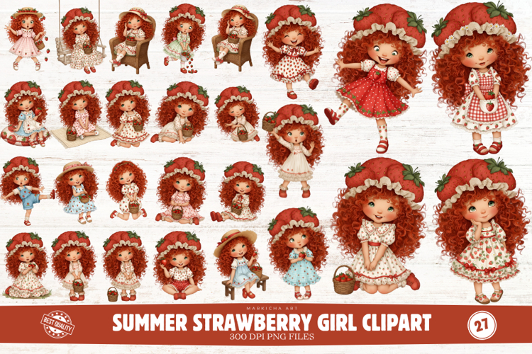 Strawberries Clipart Image 7