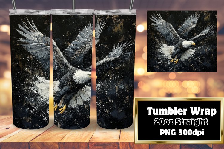 Vibrant Avian Tumbler Design