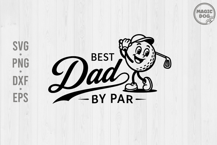 Dad Golf Svg Image 12