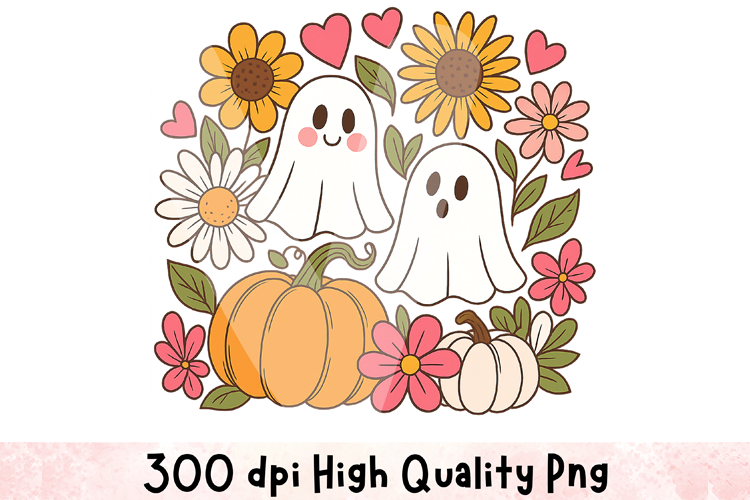 Fall Boo   Pumpkin Clipart Sublimation PNG | Pumpkin Png